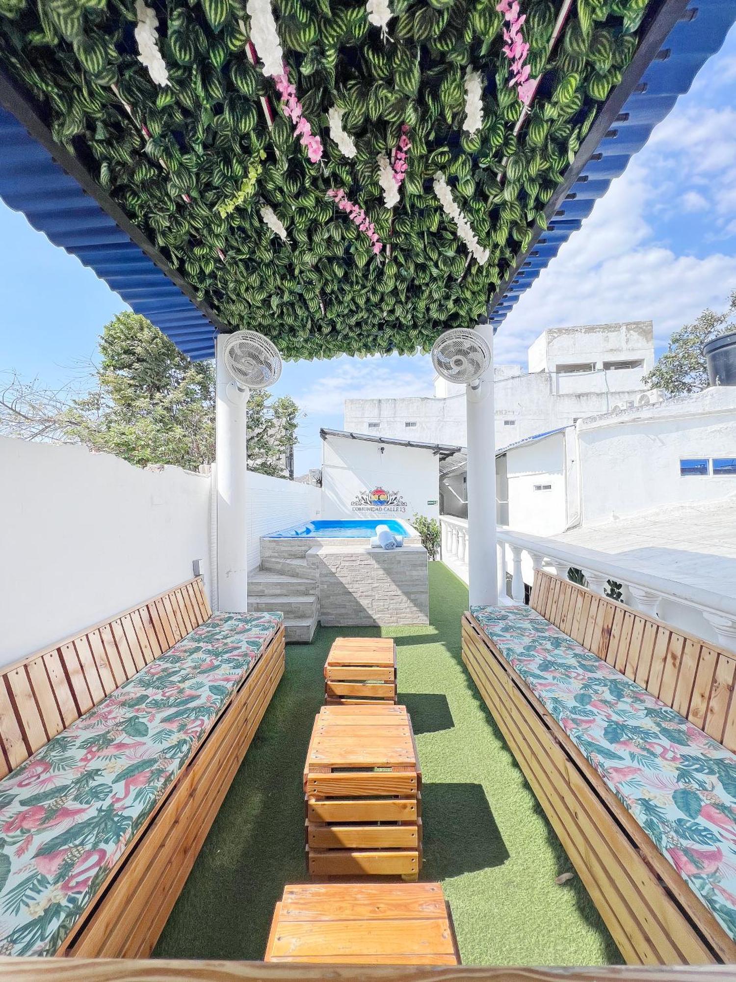 Comunidad Calle 13 Hotel Boutique Santa Marta  Exteriör bild