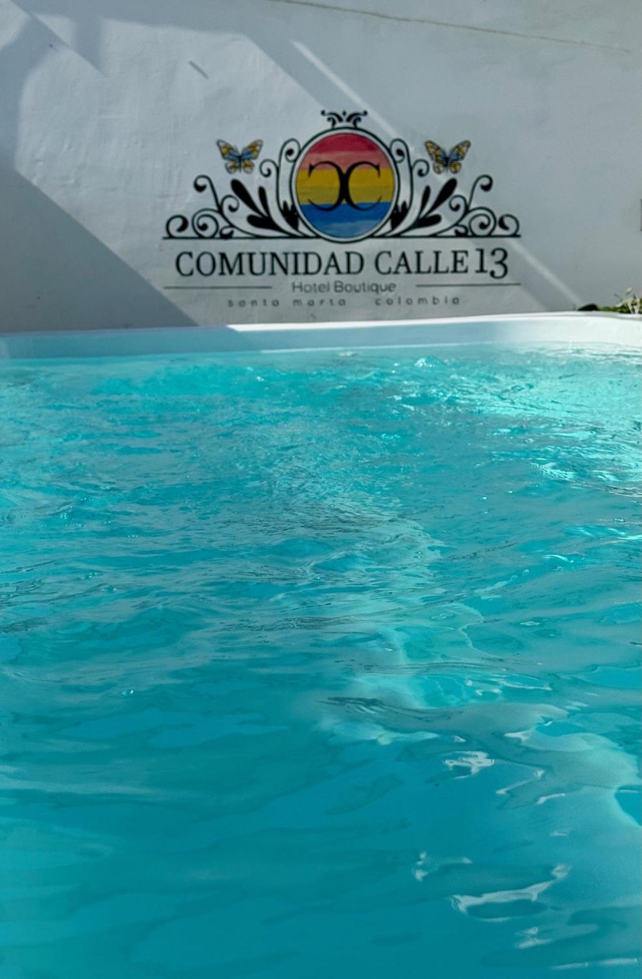 Comunidad Calle 13 Hotel Boutique Santa Marta  Exteriör bild